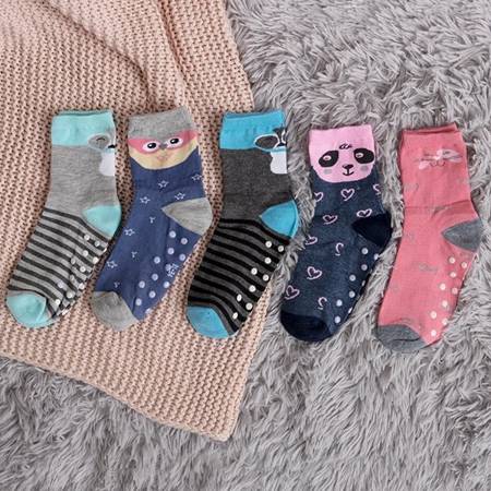 5 цветных детских носков / упаковка - Носки
