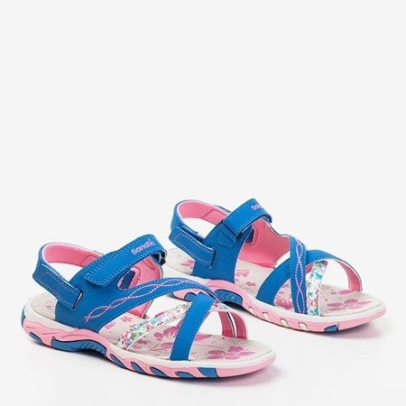 Синие сандалии для девочек Esteban - Обувь