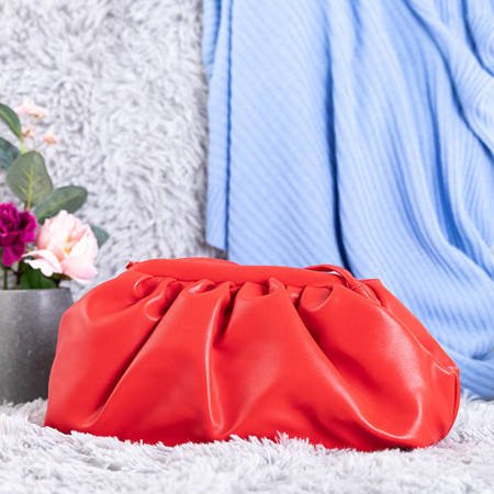 Женская красная сумка клатч - Сумка