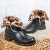 Черные ботинки на низком ходу Rahela - Обувь