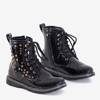 Черные детские лакированные ботинки Isibeal - Обувь