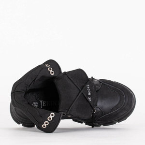 Черные женские ботинки Tedera