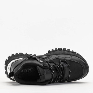 Черные женские кроссовки Wetera