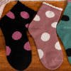 Детские разноцветные носки в горошек, 5 шт. / Упаковка - Носки