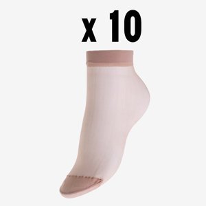 Капроновые носки, набор из 10 пар