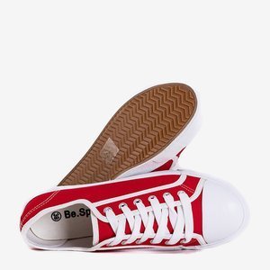 красные кроссовки Dormea на шнуровке - Обувь