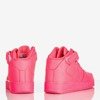 Неоново-розовые высокие кроссовки на платформе Tiny Dancer - Обувь