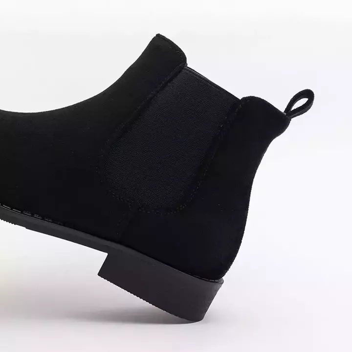 OUTLET Черные ботинки челси с эластичными вставками Roati - Обувь