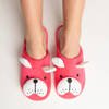 Розовые женские тапочки с собачкой Doggi - Обувь