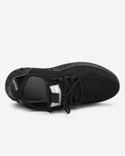 Royalfashion Женская спортивная обувь из ткани черного цвета Ltoti