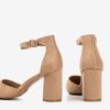 Светло-коричневые женские сандалии на стойке Raviola - Обувь