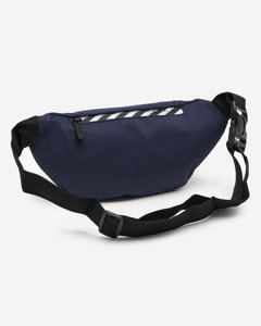 Темно-синяя спортивная сумочка унисекс