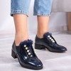 Туфли темно-синего цвета с жемчугом Nessi - Обувь