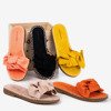 Женские оранжевые сандалии с бантом Latusa - Обувь