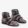 Женские сапоги с леопардовым принтом Kualapo - Обувь