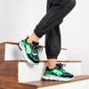 Женские зеленые кроссовки на грубой подошве Gorew - Обувь