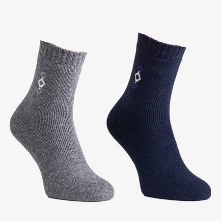 Чоловічі 2 голеностопні шкарпетки / пачка - Шкарпетки