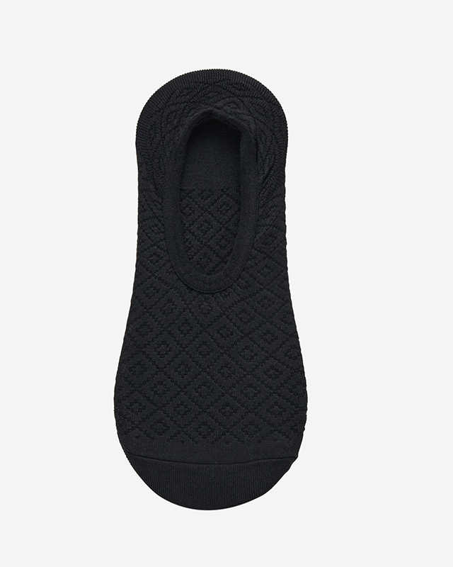 Чорні шкарпетки з бамбукової тканини жіночі - Нижня білизна