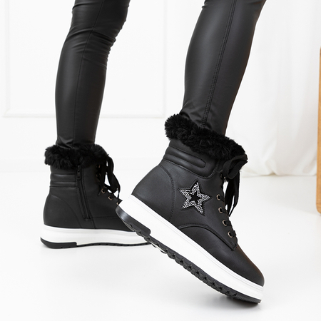 Чорні жіночі черевики Ukki