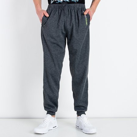 Темно-сірі чоловічі спортивні штани - Одяг