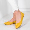 Балетки жовтого кольору з бантом Braila - Взуття 1