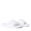 Білі гумові шльопанці Mogoro - Взуття 1