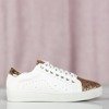 Білі кросівки з парчевим покриттям Vieira - Взуття