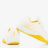 Біло-жовті кросівки Finish - Взуття