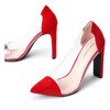Червоні насоси на пості Марселіна - Взуття 1