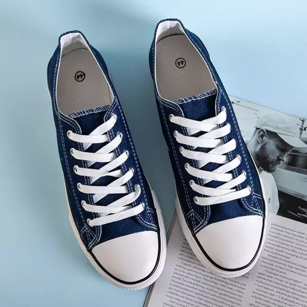 Чоловічі кросівки OUTLET темно -синього кольору Lucan - Взуття