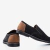 Чорне чоловіче взуття з ажурним Лонбергом - Взуття