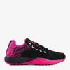Чорне та рожеве жіноче спортивне взуття Fonto - Взуття 1