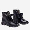 Чорні черевики з прикрасами Jega - Взуття