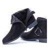 Чорні чоботи з джодхпуру з пряжкою Біанка - Взуття 1