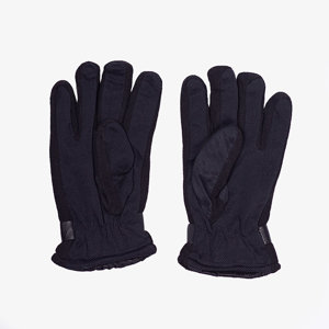 Чорні чоловічі рукавиці