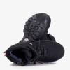 Чорні дитячі чорні утеплені черевики черевики Miuoch - Взуття