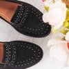 Чорні мокасини із струменем Paulete - Взуття
