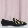 Чорні мокасини з шпильками Діллі - Взуття 1