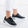 Чорні спортивні кросівки з блискучими вставками Solesca - Взуття