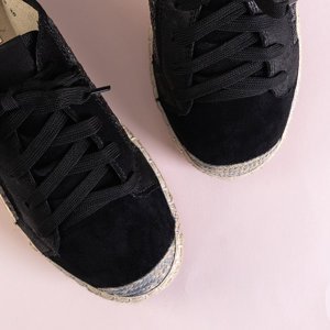 Чорні жіночі кросівки Fesmav