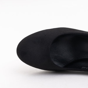 Чорні жіночі туфлі Zopne