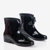 Дамські чорні дощові черевики з бантом Maiya - Взуття