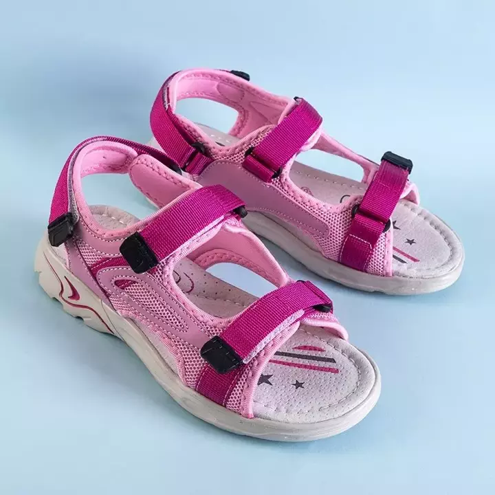OUTLET Дитячі босоніжки Fuchsia з липучкою Bloccia - Взуття