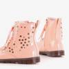 Рожеві дитячі лаковані черевики Isibeal - Взуття