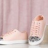 Рожеві кросівки з кристалами Vierenssa - Взуття