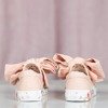 Рожеві кросівки з квітковим принтом Luciess - Взуття