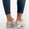 Рожеві туфлі на шнурівці Derissa - Взуття 1