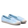 Сині шкіряні еспадрільї Serenah - Взуття