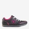 Сіре спортивне взуття з рожевими вставками Monti - Взуття 1