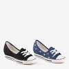 Темно-сині джинсові туфлі a&#39;la клинкові кросівки Anplus - Взуття 1